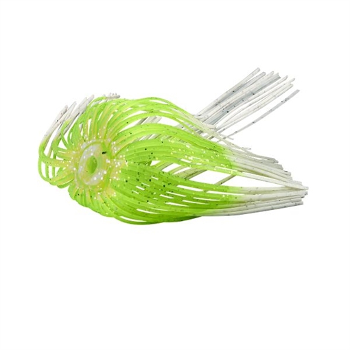 Picture of WAR EAGLE SPINNER BAITS EAGLE SKIRT REPLACEMENT WHITE CHARTREUSE WESK02