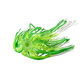 Picture of WAR EAGLE SPINNER BAITS EAGLE SKIRT REPLACEMENT WHITE LIME CHARTREUSE WESK40