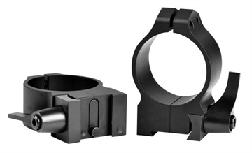 Picture of Warne Tikka Maxima Matte Black 30mm Medium Quick Detach 0 MOA 14TLM