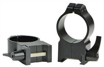 Picture of Warne Vertical Rings Maxima Matte Black 30mm Extra High Quick Detach 0 MOA 216LM