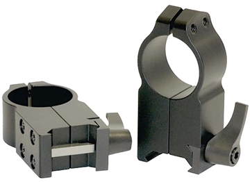 Picture of Warne Vertical Rings Maxima Matte Black 30mm Ultra High Quick Detach 0 MOA 217LM