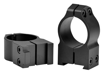 Picture of Warne 2-Piece Maxima Fixed Scope Ringmounts with Grooved Receiver - 1" High Matte CZ 550 19mm Dovetail 2BM