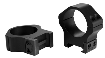 Picture of Warne Maxima Horizontal Rings, Fits Picatinny & Weaver Style Bases, 30mm Medium, Matte Finish 514M