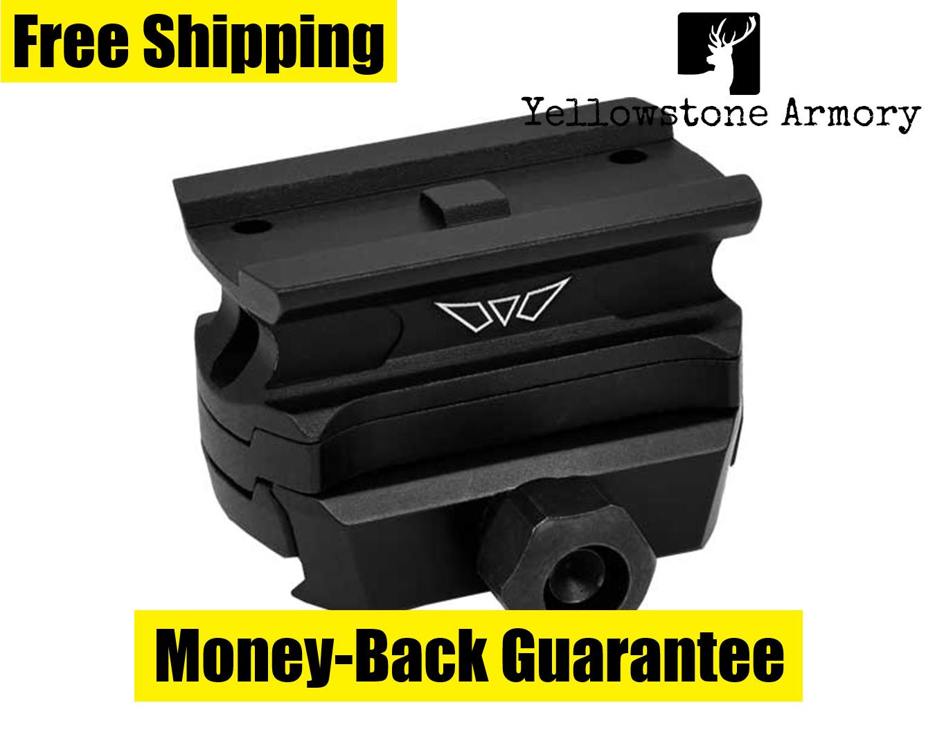 Warne 6101M Red Dot Riser Tactical Black Anodized - Scope Accessories ...