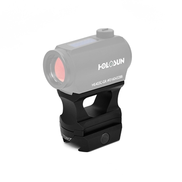 Picture of Warne Red-Dot Riser Aimpoint T1-T2 Tactical Black Anodized 6106M