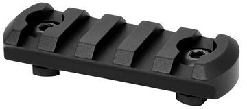 Picture of Warne M-LOK 5-Slot Black Anodized Aluminum 6202M