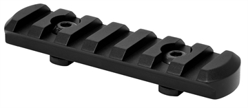 Picture of Warne M-LOK 7-Slot Black Anodized Aluminum 6203M