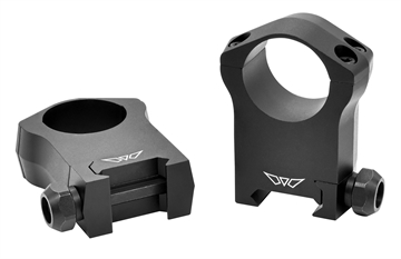 Picture of Warne 2-Piece Picatinny Style Mountain Tech Scope Rings 1" Ultra High - Matte 7204M 656813105335