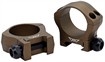 Picture of Warne Scope Rings Mountain Tech Burnt Bronze 30mm Low 0 MOA 7213BB