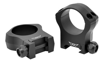 Picture of Warne 2-Piece Picatinny Style Mountain Tech Scope Rings 30mm High - Matte 7215M