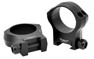 Picture of Warne Scope Rings Mountain Tech Matte Black 34mm High 0 MOA 7222M
