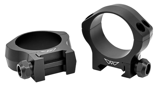 Picture of Warne Scope Rings Mountain Tech Matte Black 35mm Low 0 MOA 7240M
