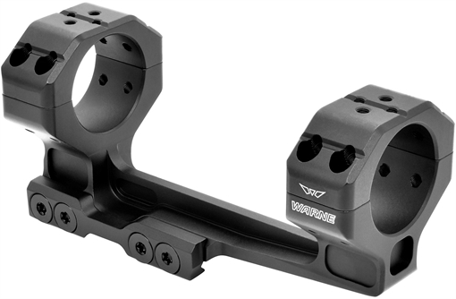 Picture of Warne Precision Cantilever Mount Scope Mount/Ring Combo Black Anodized 30mm 0 MOA 7818M