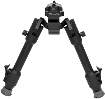 Picture of Warne Skyline Precision Bipod, Anodized Finish, Black, M-LOK Quick Detach Mount, 5 Position Leg Rotation, 6.9"-9.1" 7904M