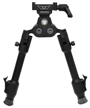 Picture of Warne Skyline Pro Bipod Black Anodized ARCA Interface Head with Precision Legs 7924M