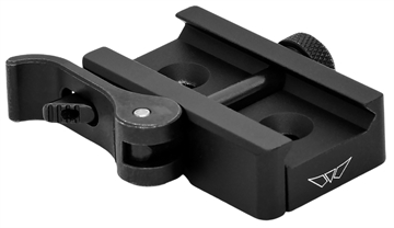 Picture of Warne Picatinny Rail Adapter Skyline Black Anodized Aluminum/Steel 7958M