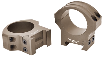 Picture of Warne HyperLite Dark Earth Cerakote MagnaFusion Alloy 1" Tube Picatinny/Weaver/Maxima Fits Tikka 8502TM