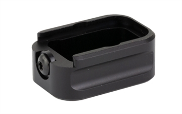 Picture of Warne Magazine Extension, Fits Glock 17/22, 9MM/.40 S&W, +3/+2, Black 3106