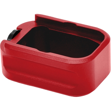 Picture of Warne Warne Magazine Extension Red +3 9mm +2 40 cal. Fits Glock 19 and 23 3125