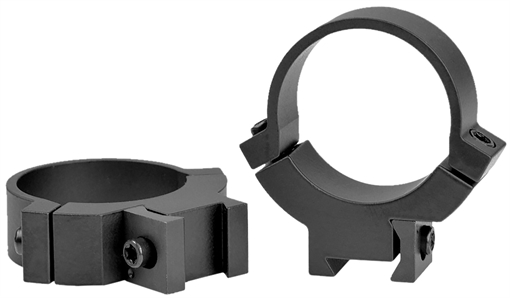 Picture of Warne Rimfire 70/30 Horizontal Split Black Steel 30mm Tube Medium 3/8"/11mm Dovetail 731M
