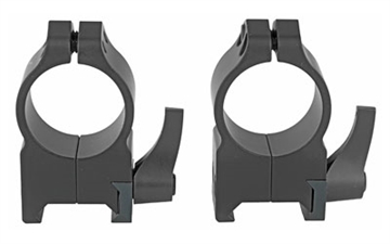 Picture of Warne Warne Maxima Vertical Quick Detach Scope Rings Matte Black 1 in. High 202LM