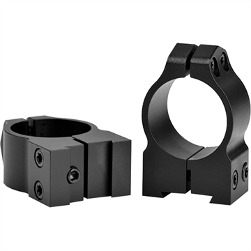 Picture of Warne Maxima Fixed (16mm Dovetail) Scope Ringmount with Grooved Receiver Fits CZ527 1" Medium Matte 1B1M