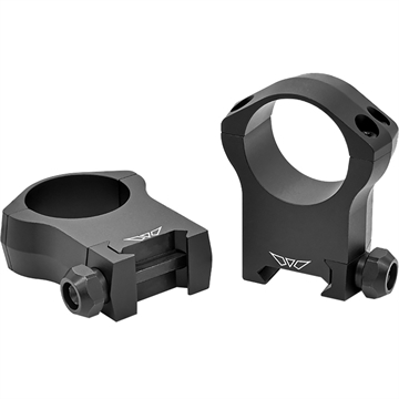 Picture of Warne 2-Piece Picatinny Style Mountain Tech Scope Rings 30mm Ultra High - Matte 7217M