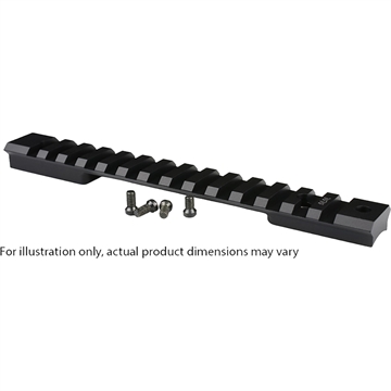 Picture of Warne Mountain Tech Tactical Rail Black Anodized Aluminum Savage 110 (6-48) Rifle Short Action, 0 MOA 7666M