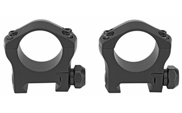 Picture of Warne 2-Piece Picatinny Style Mountain Tech Scope Rings 1" Low - Matte 7200M 656813105304