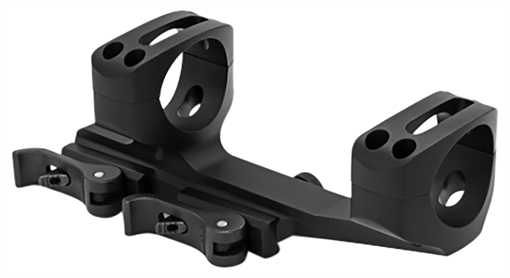 Picture of Warne Skeletonized Scope Mount/Ring Combo Quick Detach Black Anodized 34mm Tube MSR Ultra High Rings QDXSKEL34TW