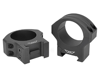 Picture of Warne HyperLite Hyperlite Matte Black MagnaFusion Alloy 30mm Tube Low Maxima/Weaver/Picatinny 8513M