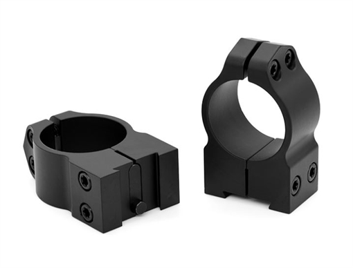 Picture of Warne Permanent Attached Fixed Ring Set, Fits Tikka Grooved Receiver, 30mm Medium, Matte Finish 14TM