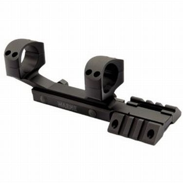 Picture of Warne Mfg. Company 30MM ULTRA HIGH (1.435'') 0 MOA MOUNT, BLACK RAMP30