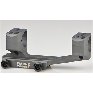 Picture of Warne Mfg. Company 34MM ULTRA HIGH (1.435'') 20 MOA MOUNT, TACTICAL GRAY LRSKEL34TG