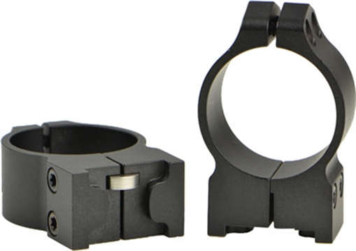 Picture of Warne Permanent Attached Fixed Ring Set, Fits Ruger M77, 30mm Medium, Matte Finish 14R7M