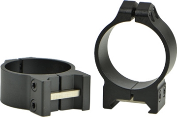 Picture of Warne Mfg. Company 34MM LOW (0.919'') FIXED RINGS, BLACK 220M