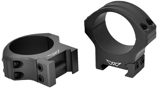 Picture of Warne Maxima Horizontal Rings Matte Black Steel 34mm Tube Picatinny/Weaver 521M
