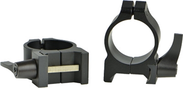 Picture of Warne Vertical Rings Maxima Matte Black 30mm Low Quick Detach 0 MOA 213LM