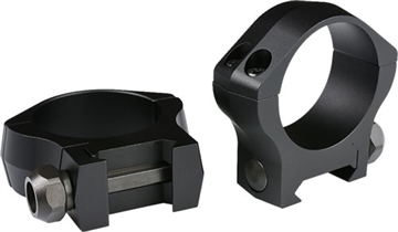 Picture of Warne 2-Piece Picatinny Style Mountain Tech Scope Rings 34mm Low - Matte 7220M