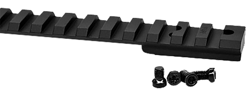 Picture of Warne Vapor Picatinny Rail Black Anodized Aluminum Fits Savage 110 Short Action, 20 MOA V46420MOA