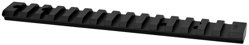 Picture of Warne Vapor Picatinny Rail Black Anodized Aluminum Fits Tikka T3/T3x, 0 MOA V4T3M