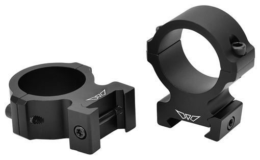 Picture of Warne Vapor Horizontal, 30mm, High Rings, Matte Finish, Black, Fits Picatinny V615M