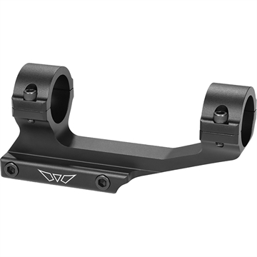 Picture of Warne MSR Scope Mount/Ring Combo Matte Black Aluminum, 1" Tube Picatinny Rail Mount Ultra High Rings V4001M
