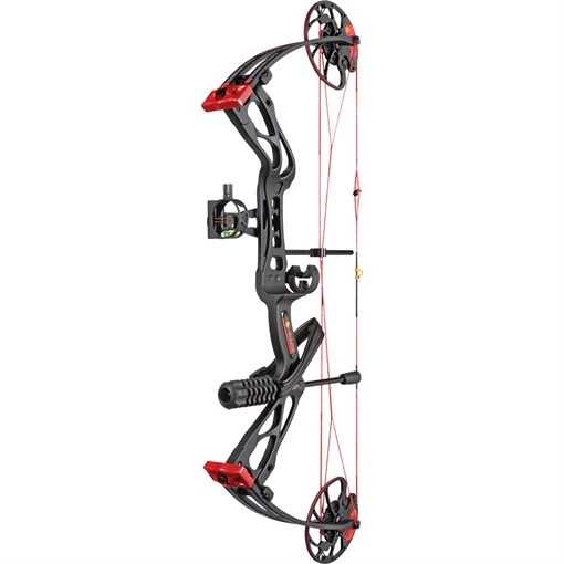 Picture of Warrior River Courage Compound Bow Package Black 20-70 lbs. RH WRCPK-BLK
