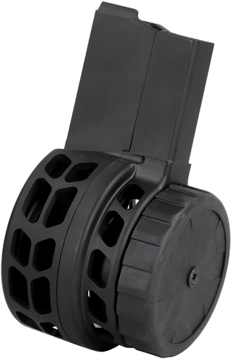 Picture of WARRIOR SYSTEMS MFG CO Warrior Skeletonized 50rd 5.56x45mm Fits AR-15 Armor Black Aluminum W15ABSK1