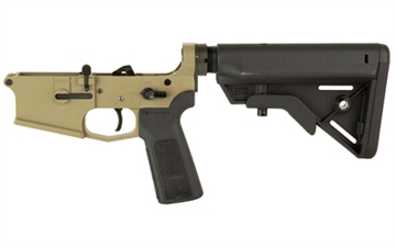 Picture of WATCHTOWER Firearms T15, Complete Lower, B5 Stock and Grip, Cerakote Finish, Flat Dark Earth T15-CL-FDE