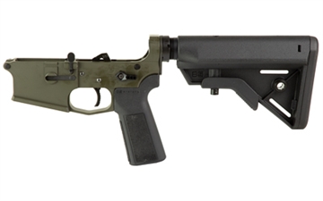 Picture of WATCHTOWER Firearms T15, Complete Lower, B5 Stock and Grip, Cerakote Finish, Olive Drab Green T15-CL-ODG