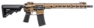 Picture of Watchtower Firearms RDR556-16-FDE Raider 5.56 NATO 30+1 16" Black Nitride Flat Dark Earth Cerakote Barrel, Aluminum Receiver w/Picatinny Rail, Adjustable Black Polymer Stock, B5 Grip, Ambidextrous RDR556-16-FDE RDR55616FDE