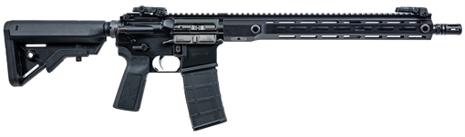 Picture of Watchtower Firearms Raider 5.56 NATO 30+1 14.50" Black Nitride Hard Coat Anodized Aluminum Receiver Black Polymer Stock RDR55614BLK