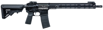 Picture of Watchtower Firearms Raider 5.56 NATO 30+1 Black Nitride Threaded Barrel, Hard Coat Anodized Aluminum Receiver, Black Polymer Stock RDR55616BLK